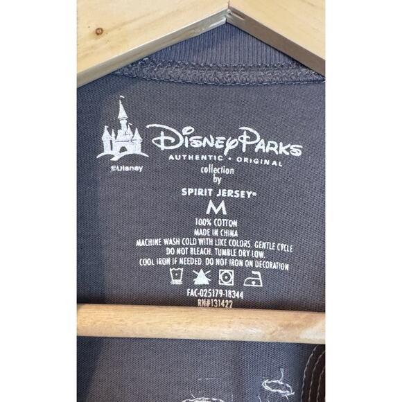 Walt Disney World Size Medium Briar Rose Gold Sequin Pink Gray Spirit Jersey - Picture 8 of 8